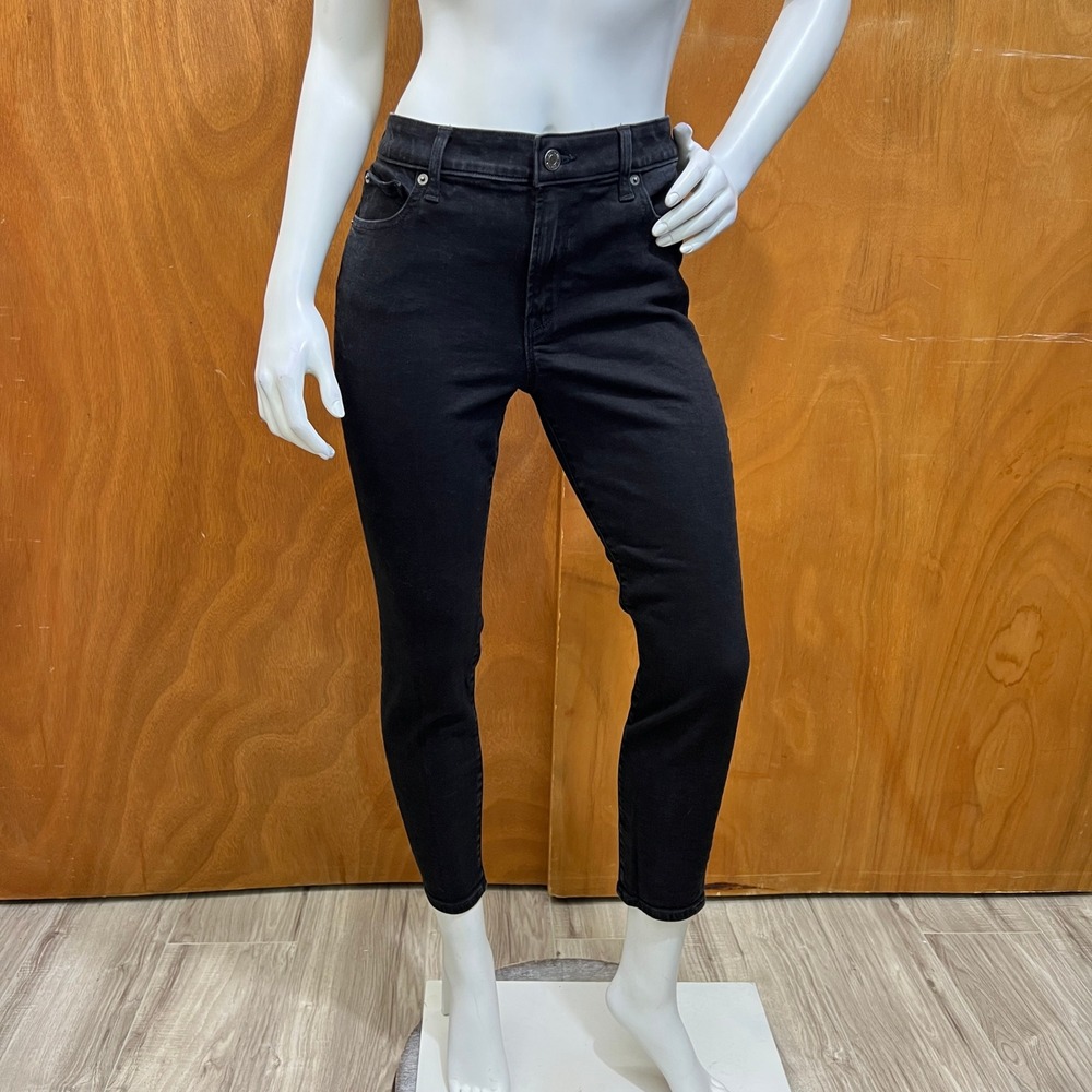 Gap Jeans Womens Black Skinny Universal Legging Stretch Denim Pants Size 10/30